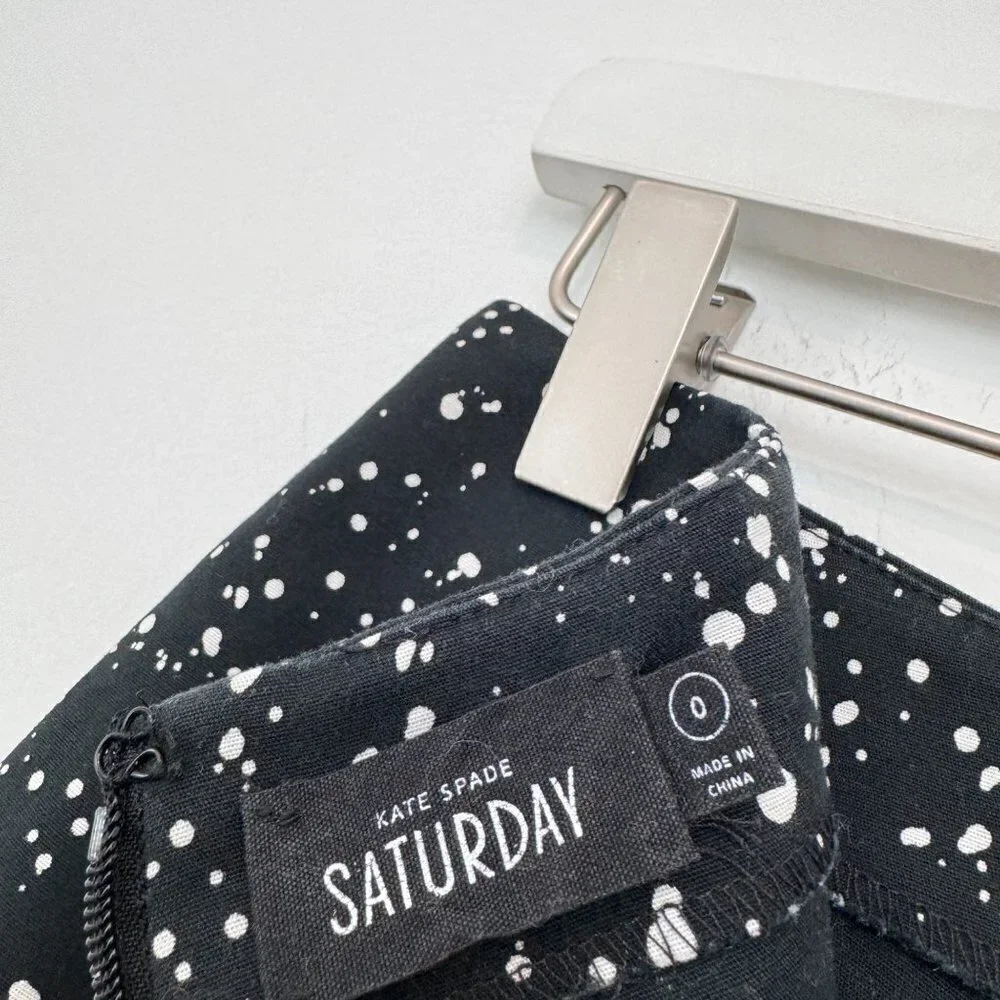 Kate Spade Deer Dot Mini Skirt Business Casual Contemporary Party Polka Dot 0‎